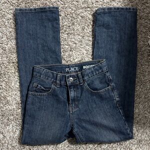 Place Dark Blue Boot Cut Jeans